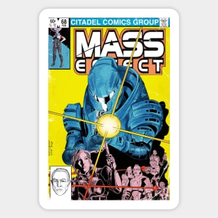 MASS EFFECT NO 68 COVER Sticker